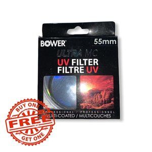 BOGO - Bower 55mm Double-Edged UV Filter (FMC55UV)